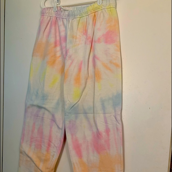 Authentic BROWN DYED GIRL Tye Dyed Sweat Suit - Picture 6 of 8